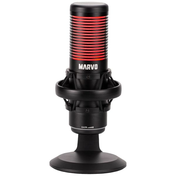 MARVO Blast 60 vezetékes mikrofon - fekete (MIC-07 BK)